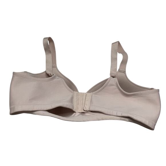 VANITY FAIR Beauty Back Full Figure Wireless Smoothing Bra Pale Pink 40D #71380 - Picture 2 of 5